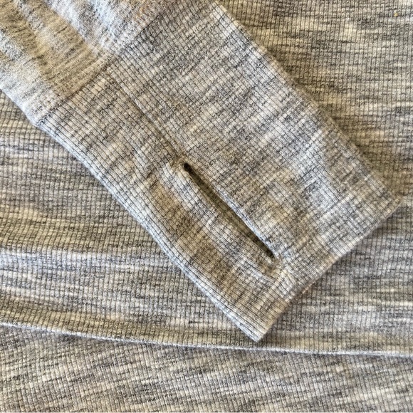 Comfy ATHLETA Open Front Modal Cardigan Sweater Wrap Soft Heather Gray XS - Picture 5 of 8